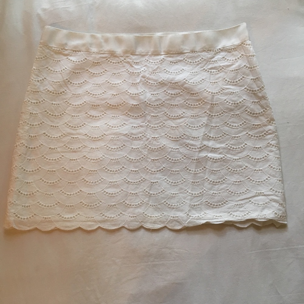 White J. Crew mini skirt - Picture 3 of 5
